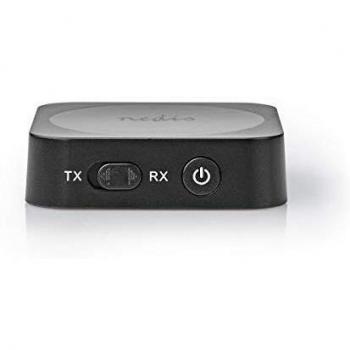 Nedis - Transmisor/Receptor de Audio inalámbrico - Bluetooth - 6 Horas de reproducción - AUX - Negro