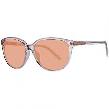 Benetton Men's Sunglasses BN231S82 - Modern Style 56mm Clear/Orange