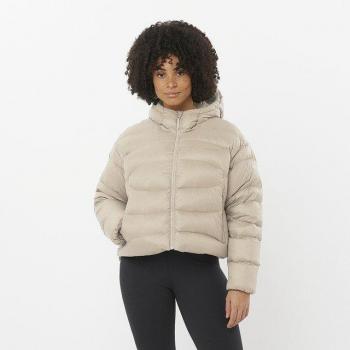 Chaqueta Outdoor de Mujer Salomon Outline Beige (XL) con Aislamiento Down