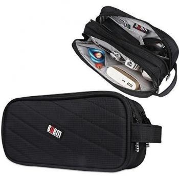 BUBM Lleva la caja del cargador impermeable/Electrónica Accesorios de viaje Bolsa Organizador