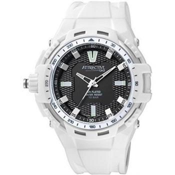 Wristwatch Q&Q ATTRACTIVE - STYLISH SPORT COLLECTION 45mm WR 5ATM WR 5ATM ION PLATED S/S CASE DA70J005Y