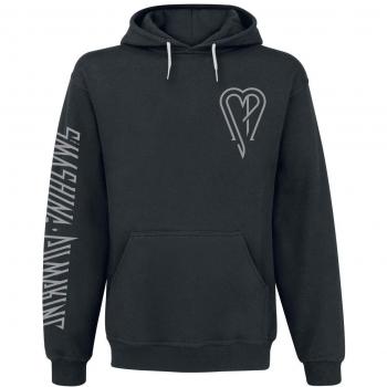 Smashing Pumpkins Shiny Bright Heart Sudadera con Capucha Negro S