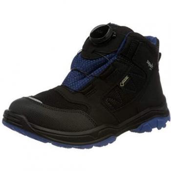 Superfit Jupiter Sneaker, Black Blue 0000, 12.5 UK Child