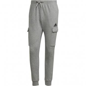 Adidas Essentials Regular Tapered Cargo Joggers for Men - Fleece, Blue, 2XL