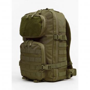 Mochila Brandit US Cooper 40L Verde Adulto características: capacidad de 40 litros, diseño militar, color oliva, múltiples compartimentos y bolsillos, correas ajustables, material resistente al agua
