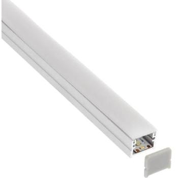 Kit de perfil de aluminio OSY para tiras LED de 1 metro - Perfiles de superficie