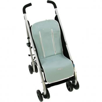 Colchoneta recta para silla de paseo modelo Aurora Verde Rosy Fuentes