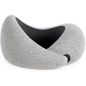 Ostrichpillow Go - Luxury Travel Pillow with Memory Foam | Airplane Pillow, Car Travel Pillow, Neck Rest