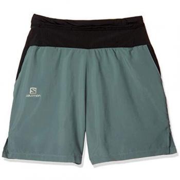 SALOMON XA Training Short Pantalón Corto, Hombre, Balsam Green, XS