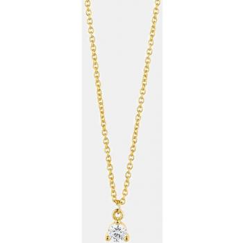 Collar Radiant Basics de Plata Dorado