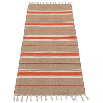 Kilim Original Auténtico Hecho a Mano 140x57 cm (Lavable a Máquina 30 °)