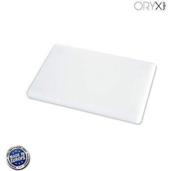 ORYX 5800505 Tabla Cortar Polietileno 30x20x1,5 cm. Color Blanco, 20 litros, Alta Densidad, Neutro