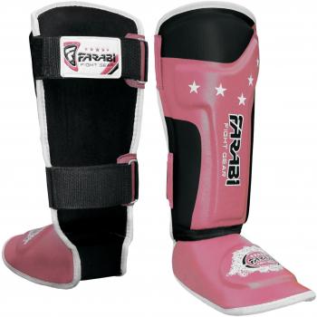 Farabi - Espinilleras para niños, con Empeine T-Tech Kickboxing Muay Thai MMA