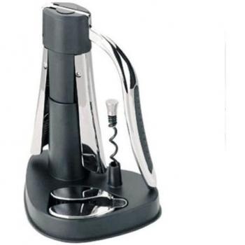 Lacor - 63027 - Sacacorchos Con base +Descapsulador y-e