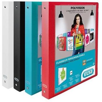 Carpeta de Anillas de Presentación POLYVISION 30 mm Surtida