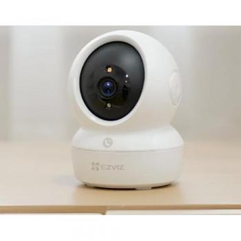 Cámara de Seguridad EZVIZ H6c Pro 4K IP Interior 3840 x 2160 Pixeles WiFi Motorizada 360° Detección IA Audio Bidireccional