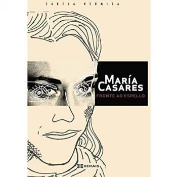 Espejo María Casares Fronte ao Espello - Espejo decorativo de diseño contemporáneo, acabado en color dorado, dimensiones 80x120 cm, incluye soporte para pared y es ideal para decoración de interiores