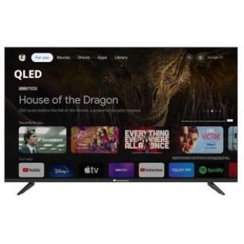 Televisor QLED UHD 4K Continental Edison de 43'' (109 cm) - Smart Google TV - Wifi Bluetooth - 4xHDMI - 2xUSB