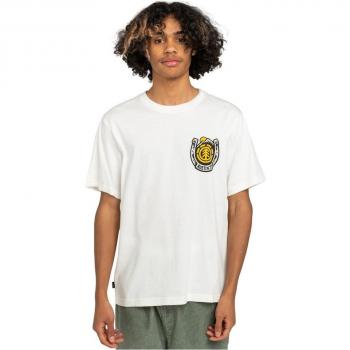 Camiseta Element Horse Shoe para hombre en color blanco