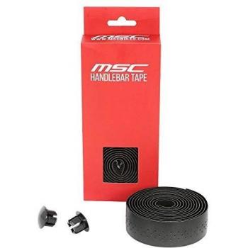 MSC Bikes CLP Cinta de Manillar Carretera, Negro/Black, 30 x 2000 mm 