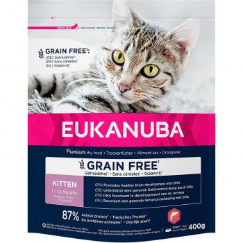 Eukanuba Kitten Grain Free Con Salmón 400g