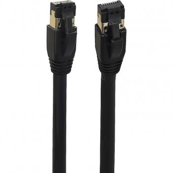 Microconnect MC-SFTP801S Cable de Red Cat8.1 S/FTP 1m Negro