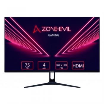 Zone Evil ZEAPGMV247501 23.8 LED FullHD 75Hz Monitor Gaming - VA Panel, 1920x1080 Resolution, 4ms Response Time, Built-in Speakers, VGA & HDMI Ports, V