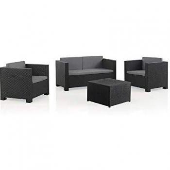 Shaf Set Diva Confort Storage terraza y Jardin, Antracita