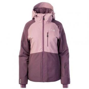 Elbrus - Chaqueta de Esquí Limmen para Mujer, impermeable, transpirable, con aislamiento térmico, capucha ajustable, múltiples bolsillos, ajuste en cintura y puños