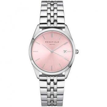 Rosefield Women's Watch The Ace Pink Sunray Silver ACPG-A05