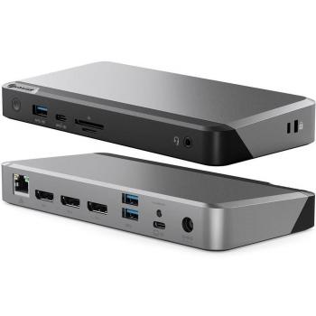 ALOGIC MX3 USB-C TripleDisplay DP Alt. Mode Docking Station â With 100W Power Delivery