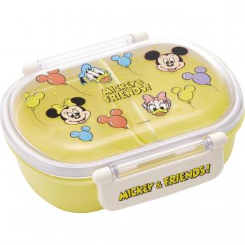 Mickey & Friends Antibacterial 360ml Oval Lunch Box for Kids