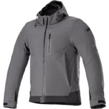 Alpinestars Sudadera de Moto Neo Impermeable Gris Alquitrán-Negra XL