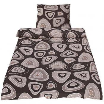 4 teilig/2 x 2 teilig gris STONE/GREY STONE 4-para todo el año microfibra ropa de cama 135 x 200 embalaje original Set de 4 piezas/4 teilig/2 x 2 unidades