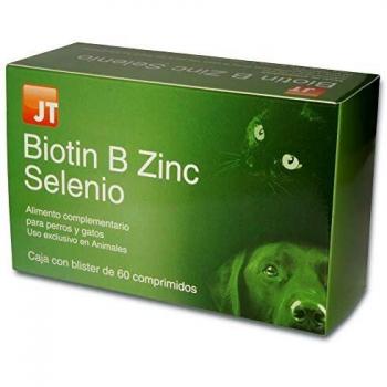 JTPharma Super Biotin-B 60 Tablets for Healthy Coat and Skin in Dogs and Cats