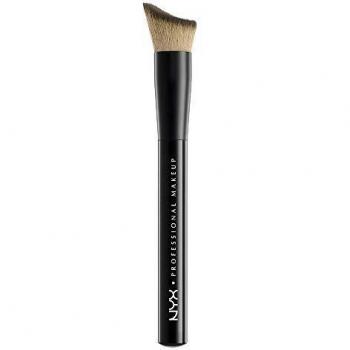 NYX PROFESSIONAL MAKEUP brocha de maquillaje Total Contro Drop Foundation Brush 22 de fibra
