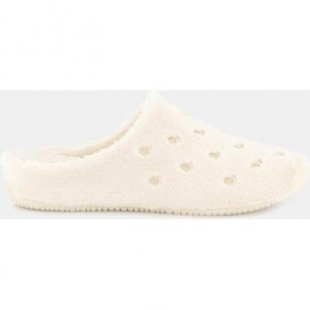 Latouche - Zapatillas de casa abiertas de mujer en textil con detalle de topos