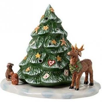 Villeroy & Boch Christmas Tree with Woodland Animals Decorative Figurine