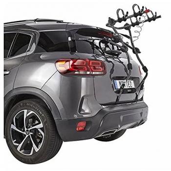 Portabicicletas MOTTEZ Shiva 2 para 2 bicicletas eléctricas con dispositivo antirrobo - homologado y compatible con la extracción de batería