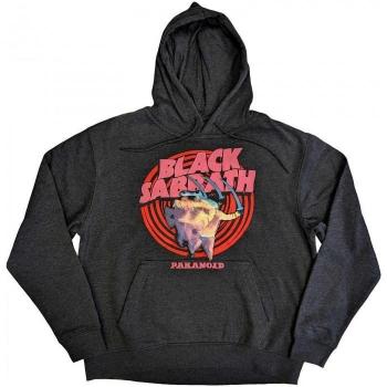 Sudadera con capucha Paranoica Unisex para Adultos de Black Sabbath en color carbón
