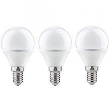 Bombilla LED Gota E14 4W 2700K (3 unidades)