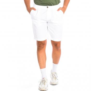 Bermuda masculina La Martina con bajo de corte recto TMB004-TL121
