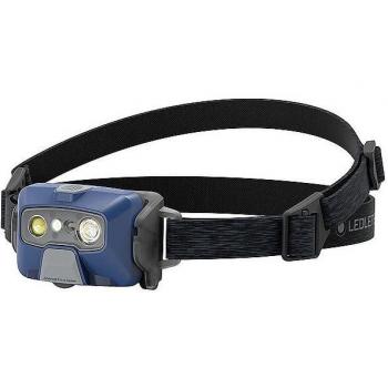 Faro Ledlenser HF8R Core - Linterna frontal recargable, 800 lúmenes, IP68, peso de 126g, color negro