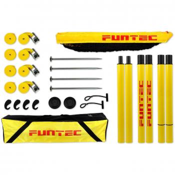 Funtec Set Voleibol Playa, Amarillo, 8,5 Metros