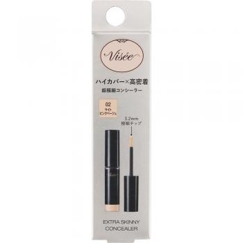Kose - Visee Extra Skinny Concealer 02 Light Pink Beige