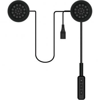 Intercomunicador Bluetooth manos libres con auriculares para casco de motocicleta