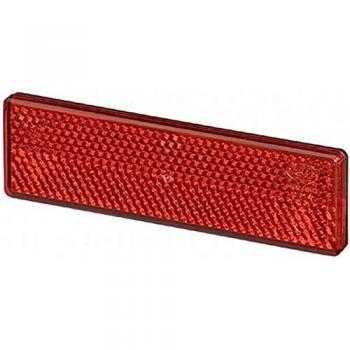 Catadioptre Hella 8RA 342 014-157 - Rojo - Adhesivo - Trasero