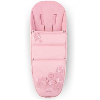 Cybex - Saco cubrepiés Cybex Platinum Simply Flowers Pink.