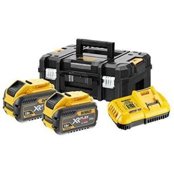 DeWALT DCB118Y2T-QW - Arrancador de batería, 216 WH, Color Negro y Amarillo