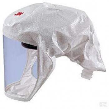 Capucha desechable 3M Versaflo S-133L, ligera, EN 166 TH3, color blanco